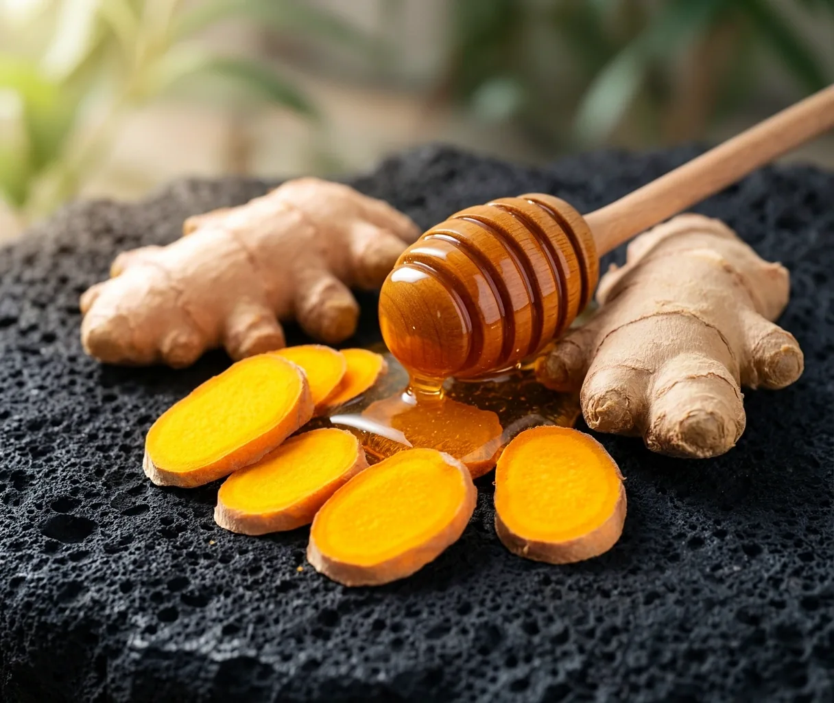 Natural vitality represented by botanical textures